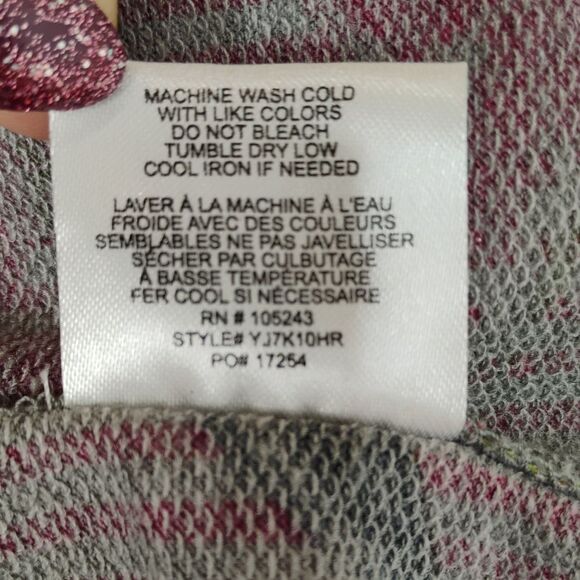 h.i.p. Tropical Cardigan Jacket Plus Size 3X Open Front Striped - Picture 6 of 16